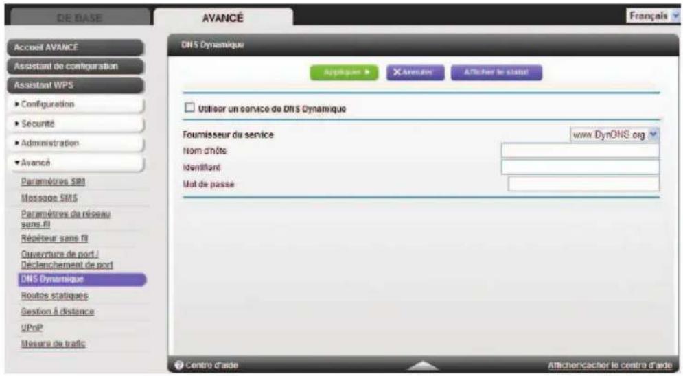 NETGEAR MBR1516 - DNS dynamique - 1