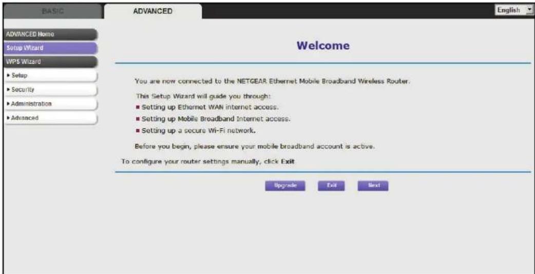 NETGEAR MBR1516 - To run the Setup Wizard: - 1