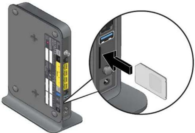 NETGEAR MBR1516 - Insert the SIM Card - 1