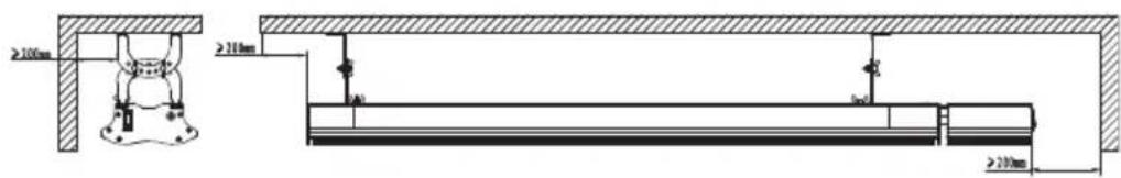 Blumfeldt Cosmic Beam Smart - Deckemontage - 1
