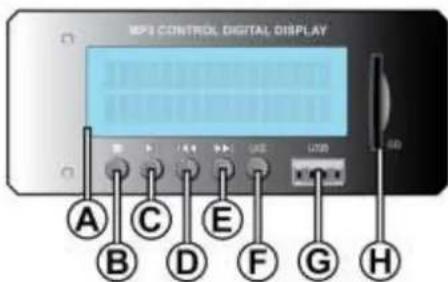 Skytec SPJ800ABT - Control de MP3 - 1