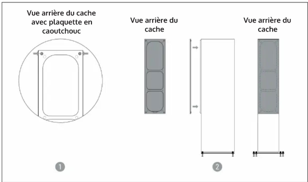 Numan Reference 803 - MONTAGE DU CACHED DE L'ENCEINTE - 1