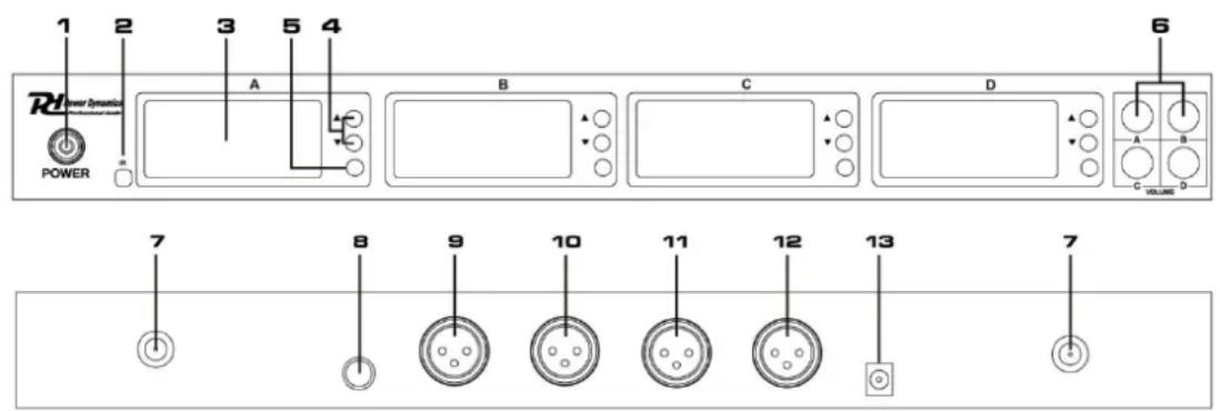 Power Dynamics PD504B - PRZEGL D FUNKCJI - 1