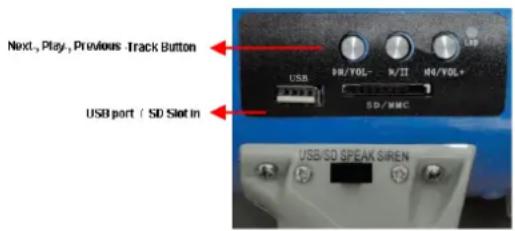 Vexus MEG055 - USB/SD/AUX/BT - 1