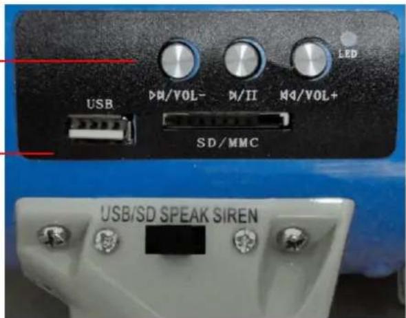 Vexus MEG055 - USB port/SD Slot in : - 1