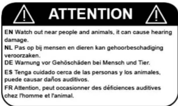 Vexus MEG055 - Precaución: - 4