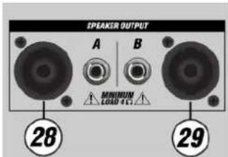 Power Dynamics PDMC805A - Laatsprecherausgang B - 2