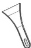 BAUKNECHT GK 1895 2 - Rascador de plástico - 1