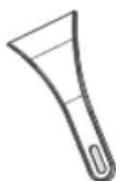 BAUKNECHT GK 1895 2 - Racloir en plastique - 1