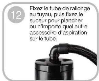 Sanitaire TRANSPORT QuietClean SC535A - Mode d'emploi & Guide de démarrage rapide - 11
