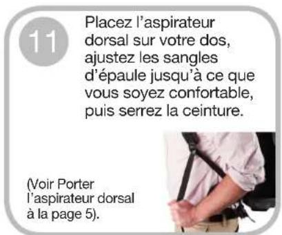 Sanitaire TRANSPORT QuietClean SC535A - Mode d'emploi & Guide de démarrage rapide - 10