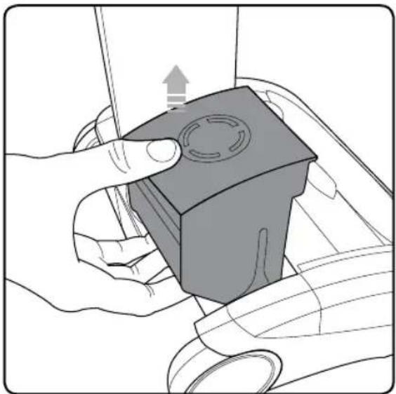 Sanitaire Tracer SC7100A - Cómo limpiar los filtros - 6