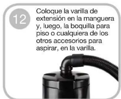 Sanitaire TRANSPORT QuietClean SC530B - Instrucciones de funciona y Guide de demarrage rapide - 11