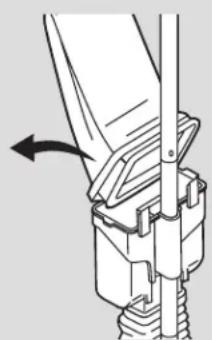 Sanitaire Tradition SC679K - Comment enlever les obstructions dans le soufflet (Modèle avec un Collecteur de poussière) - 2