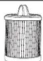 Sanitaire FORCE QuietClean SC5815E - Pour remplacer l'adaptateur du BOYAU superieur - 3
