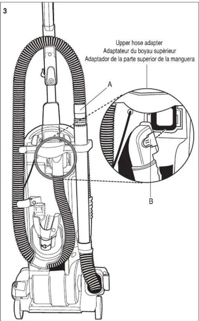 Sanitaire FORCE QuietClean SC5815E - Courroie de la brosse-rouleau - 4