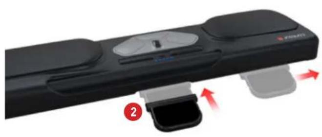 Contour Design RollerMouse Pro3 Plus - Réglage des réhausseurs de clavier - 1