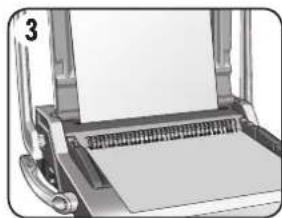 FELLOWES Encuadernadora Galaxy Wire - FASI DI RILEGATURA - RILEGATURA DI PIU DOCUMENTI - 3