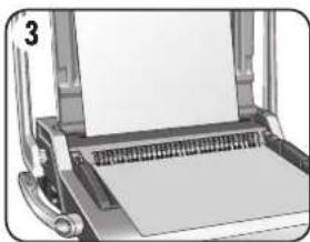 FELLOWES Encuadernadora Galaxy Wire - KROKY PRO VAZANI - NEKOLIK DOKUMENTU - 3