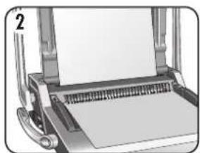 FELLOWES Encuadernadora Galaxy Wire - BINDNING STEG FÜR STEG-ETT DOKUMENT - 2