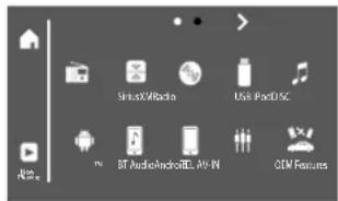 KENWOOD DDX26BT - Sources de lecture disponibles et options - 1