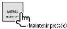 KENWOOD DDX26BT - Sur le panneau du moniteur - 1