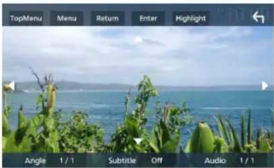 KENWOOD DDX57S - Utilisation du menu DVD - 2