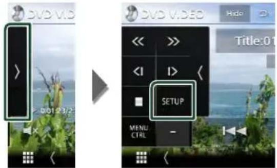 KENWOOD DDX57S - Configuration du DVD - 2