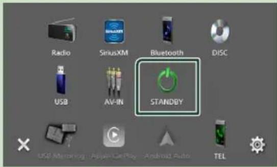 KENWOOD DDX57S - Mettez l'appareil en veille - 1