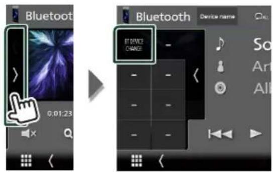 KENWOOD DDX57S - Connectez l'audio Bluetooth - 1