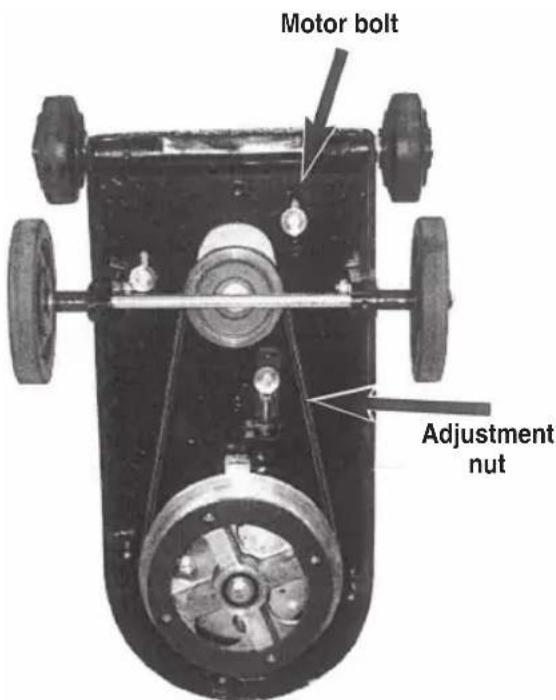 Sanitaire SC6025D - DRIVE BELT ADJUSTMENT SC6045 ONLY - 1