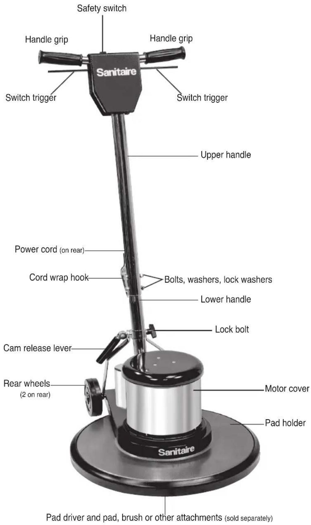 Sanitaire SC6010D - PRODUCT VIEW - 1