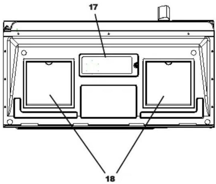 MIDEA MMO19S3AST - BOTTOM VIEW - 1