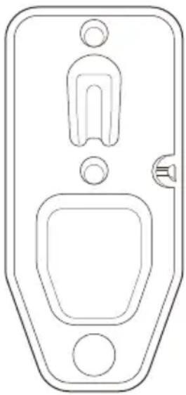 MIDEA MCS2025GB - Storing the cordless stick vac with the wall mount - 1