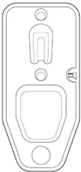 MIDEA MCS2025GB - Ranger l'aspirateur-balai sur le support mural. - 1