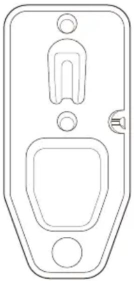 MIDEA MCS2025GB - Staubsauger an der Wandhalterung aufhängen - 1