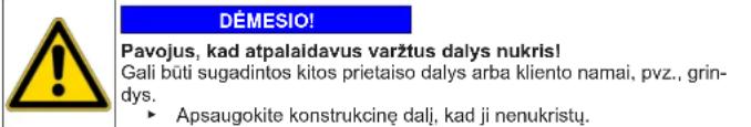SIEMENS KF96RSBEA - Dešiniuju dureliu vyriu keitimas - 5