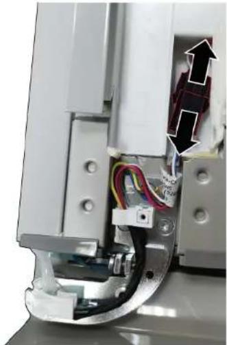 SIEMENS KF96RSBEA - Demontering av venstre dorhengsler - 2
