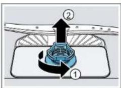 SIEMENS SL61IX09TE - Filtro išémimas - 1