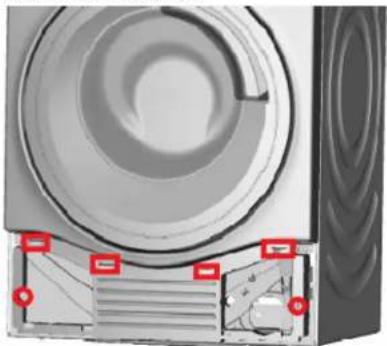 SIEMENS WN54G1X0 - Ausbauen der Sockelabdeckung - 1