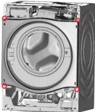 SIEMENS WN54G1X0 - Αφαίρεση στεγανοποιητικού πόρτας - 5