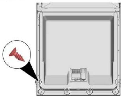 SIEMENS SE53HS32UE - Kontrol panelini sökme - 2