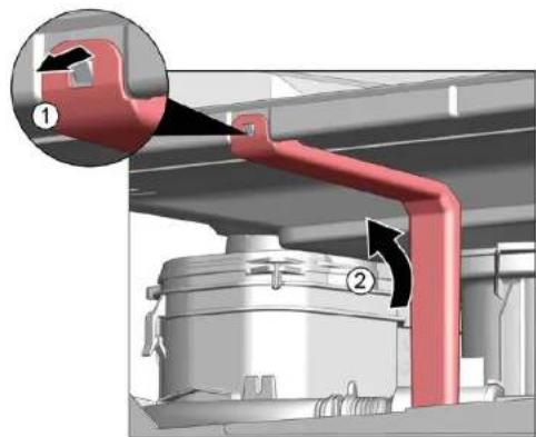 SIEMENS SE53HS32UE - Αφαίρεση καναλιού υπερχείλισης - 2