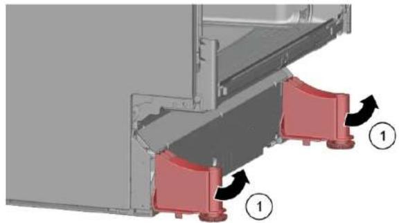 SIEMENS SL63HX52BE - Odstrányenie spodného panelu - 3