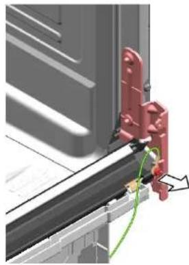 SIEMENS SL63HX52BE - Fjernelse af dorhaengsel - 2