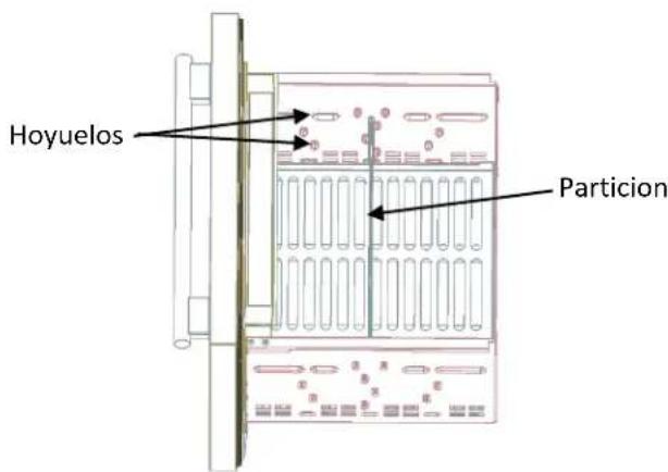 THERMADOR T24UR905DP - Parteciones del cajón - 1