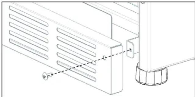 THERMADOR T24UR905DP - Bandeau de socle - 1