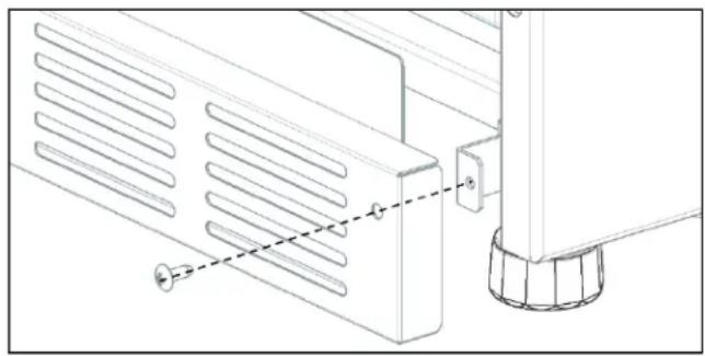 THERMADOR T24UR905DP - Front screws - 1