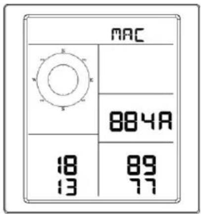 ALECTO WS5200 - How to view the MAC address of device - 1