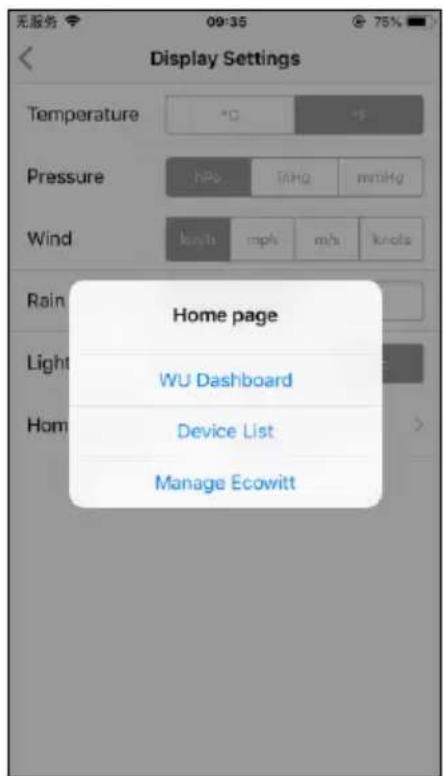 ALECTO WS5200 - Settings - 1